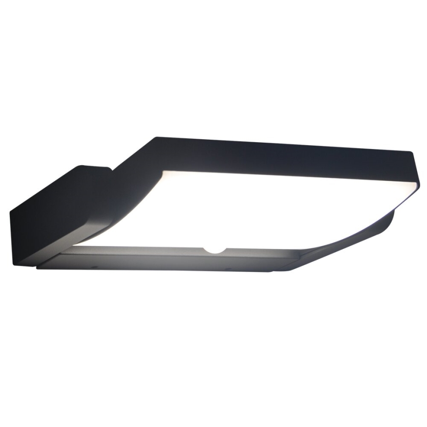 Brilagi - LED Utomhus vägglampa med sensor ANKLE LED/18W/230V 4000K IP65 antracit