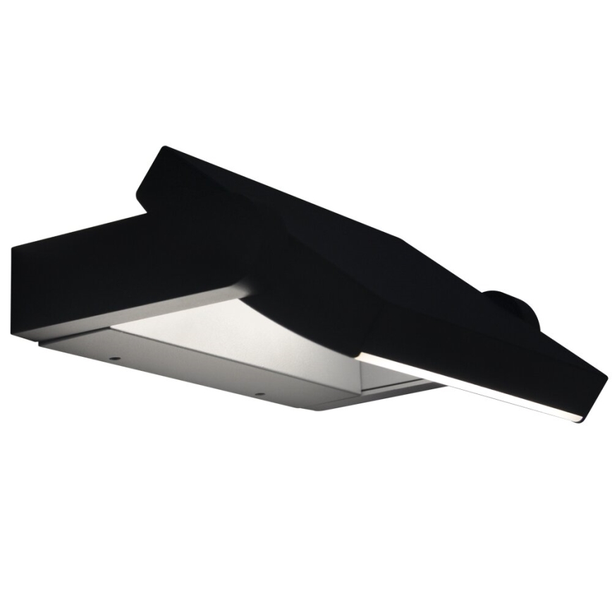 Brilagi - LED Utomhus vägglampa med sensor ANKLE LED/18W/230V 4000K IP65 antracit