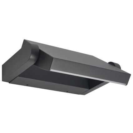 Brilagi - LED Utomhus vägglampa med sensor ANKLE LED/18W/230V 4000K IP65 antracit