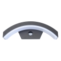 Brilagi - LED Utomhus vägglampa med sensor ARCELO LED/8W/230V IP54