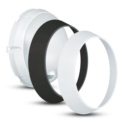 Brilagi - LED Utomhus vägglampa med sensor 2i1 BULKHEAD LED/20W/230V IP65