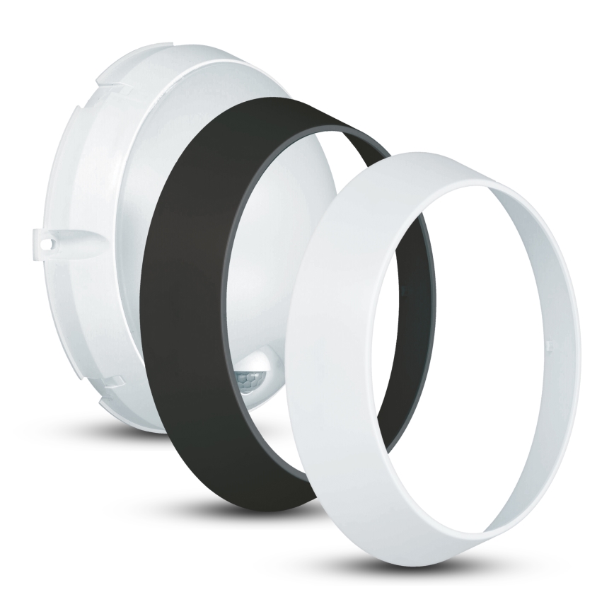 Brilagi - LED Utomhus vägglampa med sensor 2i1 BULKHEAD LED/20W/230V IP65