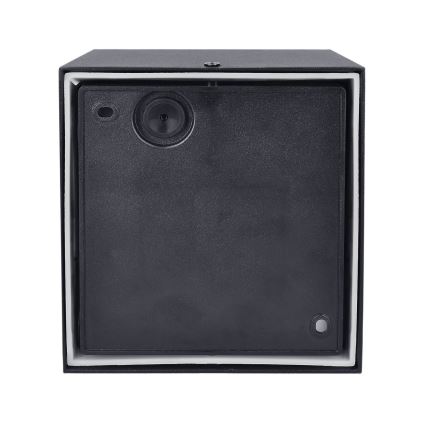 Brilagi - LED Utomhus vägglampa med sensor TERNI LED/12W/230V svart IP44