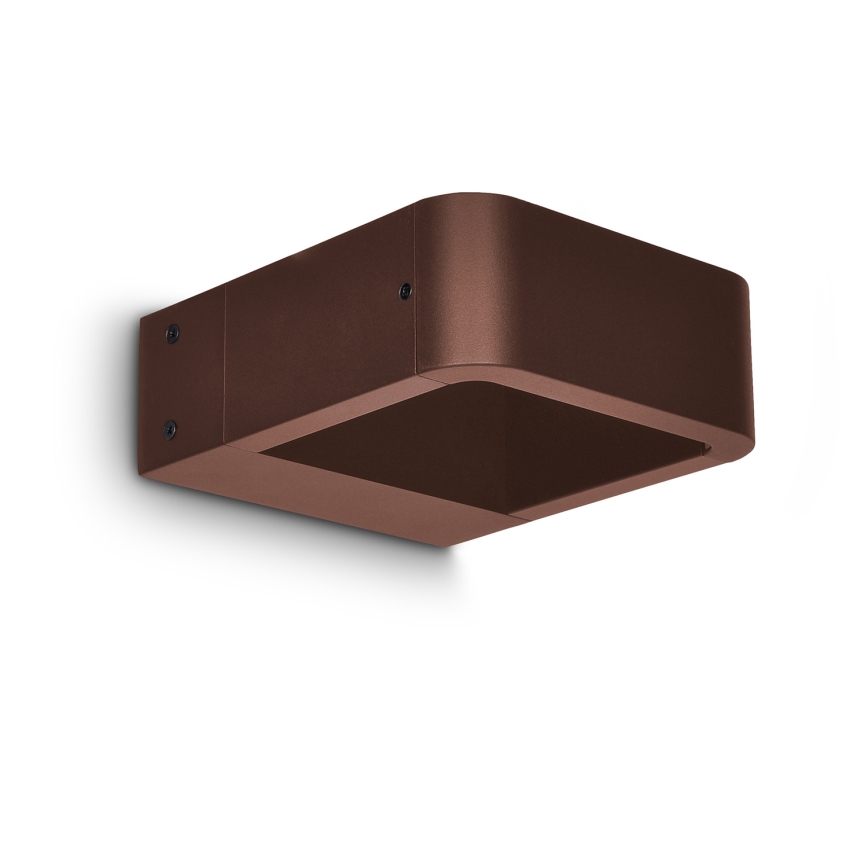 Brilagi - LED utomhusvägglampa BARI LED/7W/230V 3000/4000/6000K brun IP54