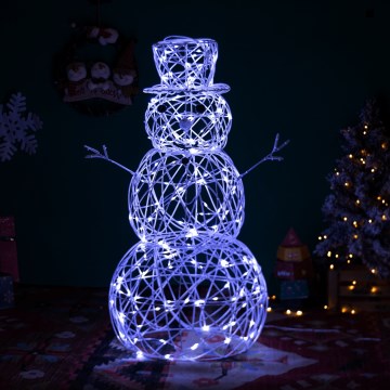 Brilagi - LED utomhusdekoration för jul LED/3,6W/31/230V 6500K 90 cm IP44 snögubbe