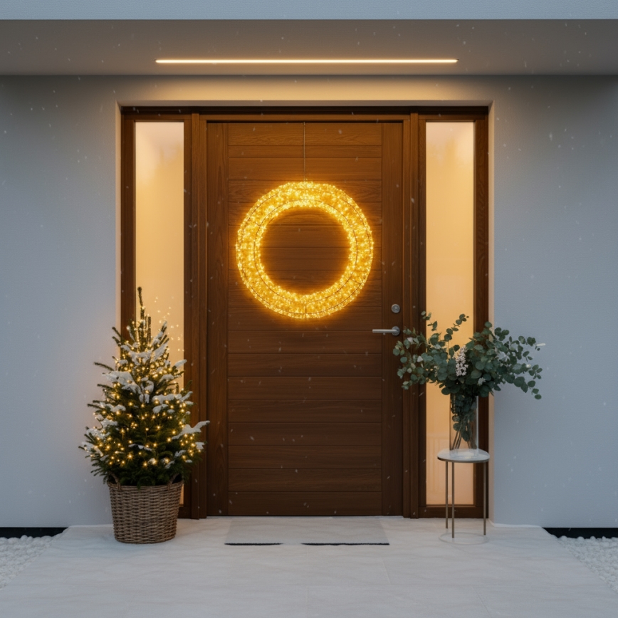 Brilagi - LED-utomhusdekoration för jul LED/6W/230V IP44 50 cm krans