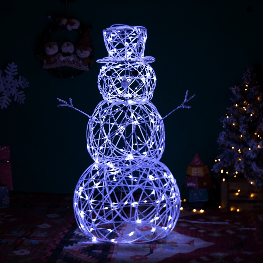 Brilagi - LED utomhusjuldekoration LED/3,6W/31/230V 6500K 60 cm IP44 snögubbe