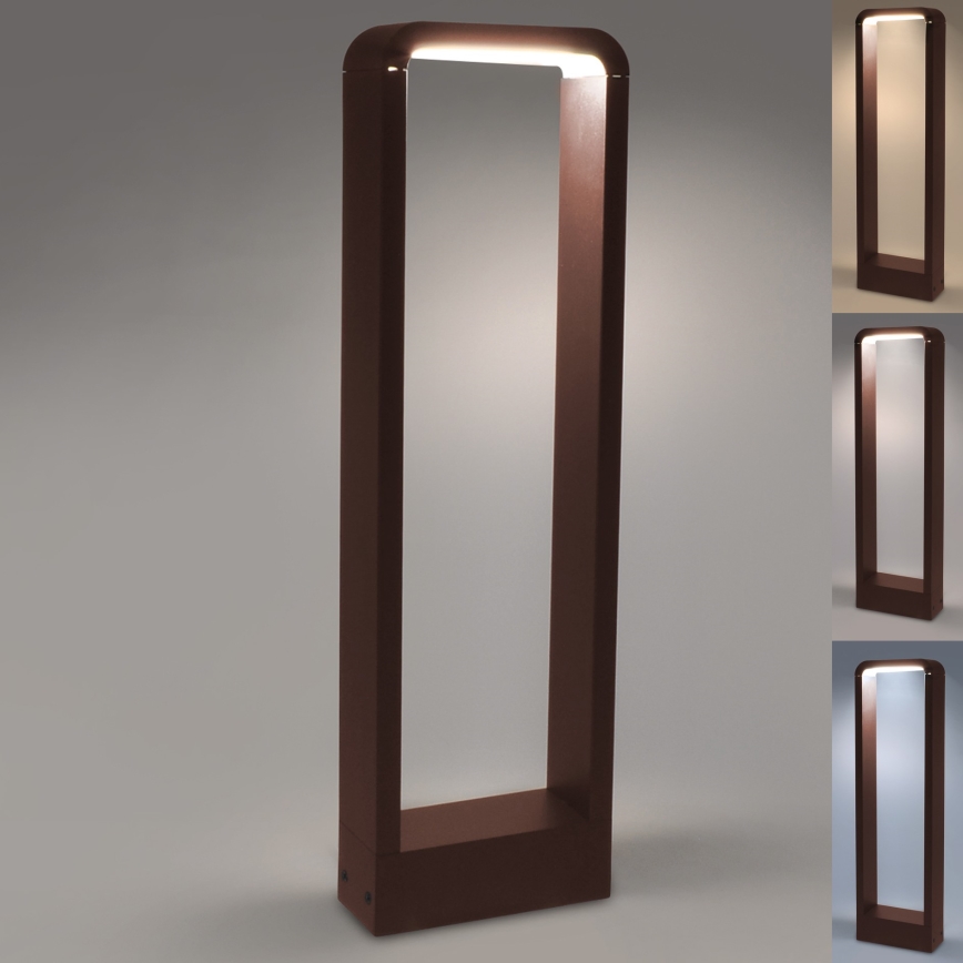 Brilagi - LED utomhuslampa BARI LED/7W/230V 3000/4000/6000K brun IP54 50 cm