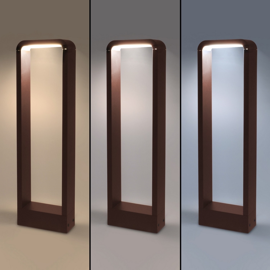 Brilagi - LED utomhuslampa BARI LED/7W/230V 3000/4000/6000K brun IP54 50 cm