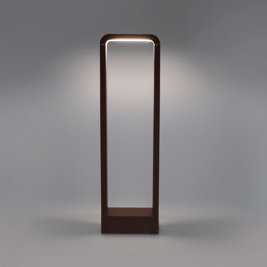 Brilagi - LED utomhuslampa BARI LED/7W/230V 3000/4000/6000K brun IP54 50 cm