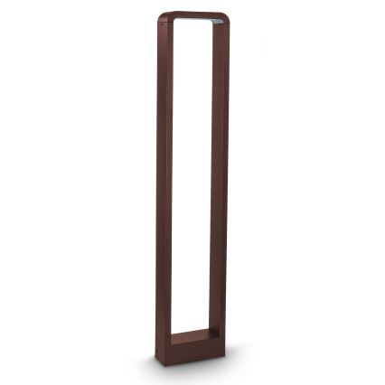 Brilagi - LED utomhuslampa BARI LED/7W/230V 3000/4000/6000K brun IP54 80 cm