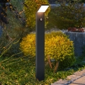 Brilagi - LED utomhuslampa med sensor RIANO LED/8W/230V antracit IP65