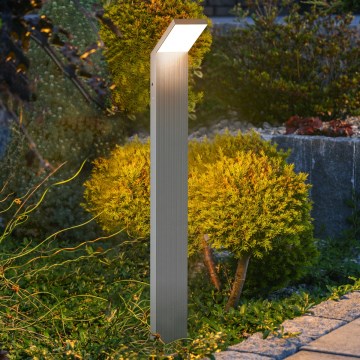 Brilagi - LED utomhuslampa RIANO LED/8W/230V silverfärgad IP65