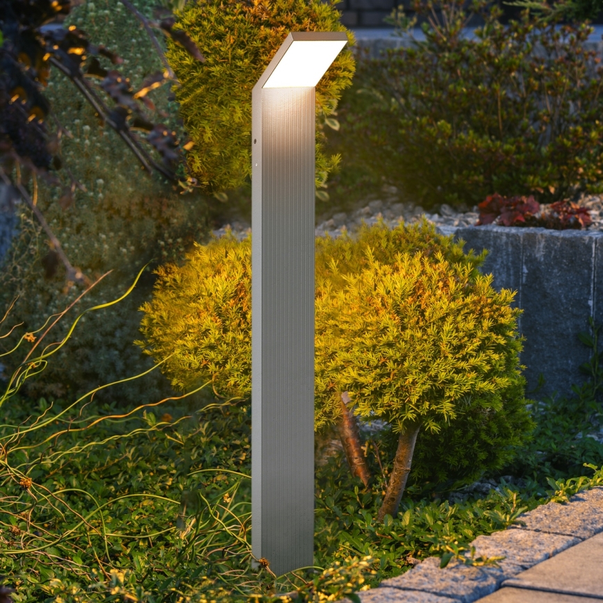 Brilagi - LED utomhuslampa RIANO LED/8W/230V silverfärgad IP65