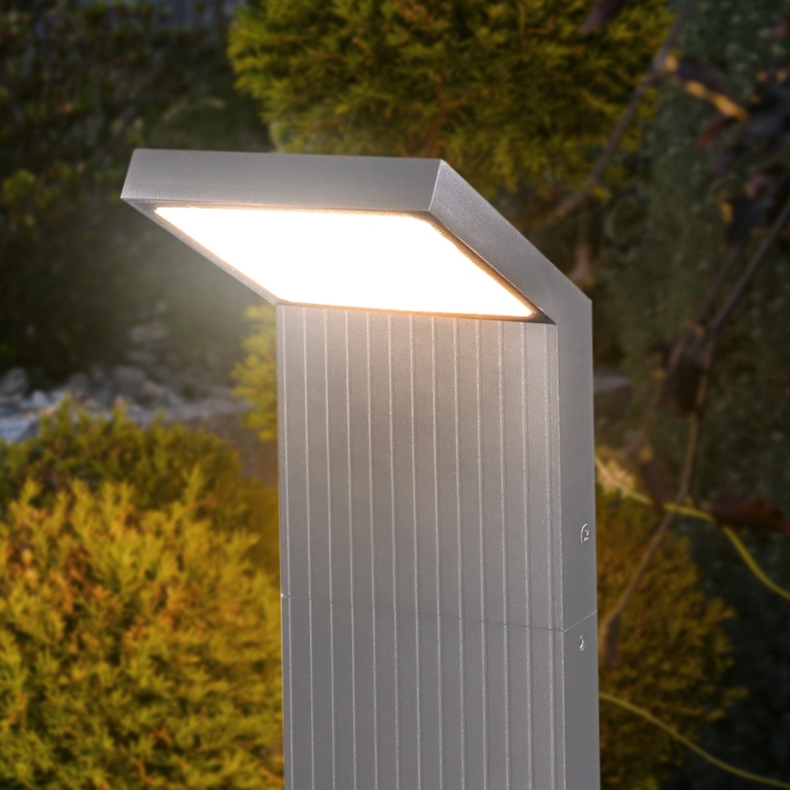 Brilagi - LED utomhuslampa RIANO LED/8W/230V silverfärgad IP65