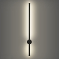 Brilagi - LED utomhusväggarmatur AURA LED/12W/230V 4000K IP54 65 cm svart