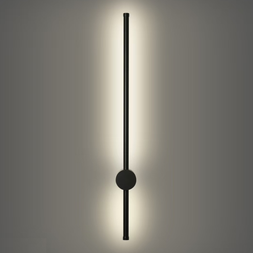 Brilagi - LED utomhusväggarmatur AURA LED/12W/230V 4000K IP54 65 cm svart