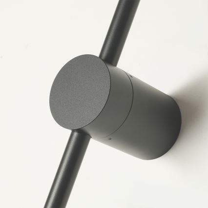 Brilagi - LED utomhusvägglampa AURA LED/20W/230V 3000K IP54 97 cm antracit