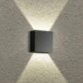 Brilagi - LED utomhusväggarmatur DOUBLERAY LED/4W/230V svart IP65
