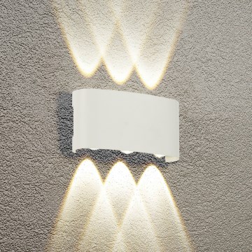 Brilagi - LED utomhusväggarmatur FLAREBOX LED/6W/230V vit IP65