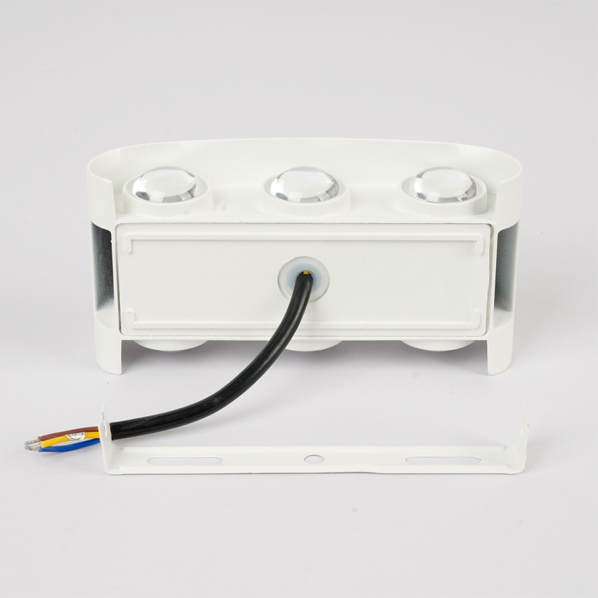 Brilagi - LED utomhusväggarmatur FLAREBOX LED/6W/230V vit IP65
