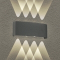 Brilagi - LED utomhusväggarmatur FLAREBOX LED/8W/230V antracit IP65