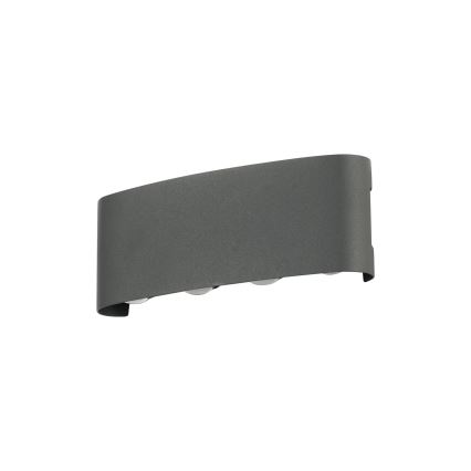 Brilagi - LED utomhusväggarmatur FLAREBOX LED/8W/230V antracit IP65