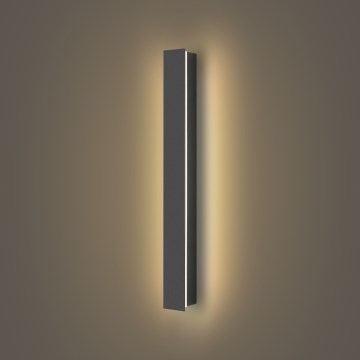 Brilagi - LED utomhusväggarmatur LINEAR LED/12W/230V 3000K IP65 50 cm antracit