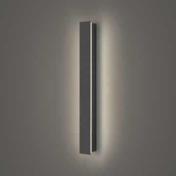 Brilagi - LED utomhusväggarmatur LINEAR LED/12W/230V 4000K IP65 50 cm antracit