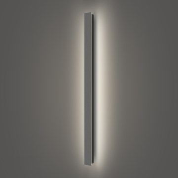 Brilagi - LED utomhusväggarmatur LINEAR LED/22W/230V 4000K IP65 100 cm antracit