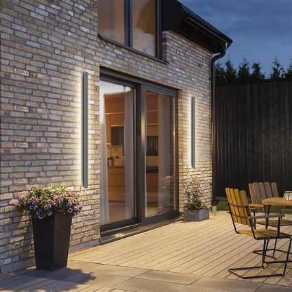 Brilagi - LED utomhusväggarmatur LINEAR LED/32W/230V 3000K IP65 140 cm antracit CRI 90