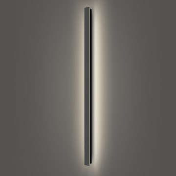 Brilagi - LED-utomhusväggarmatur LINEAR LED/32W/230V 4000K IP65 140 cm svart