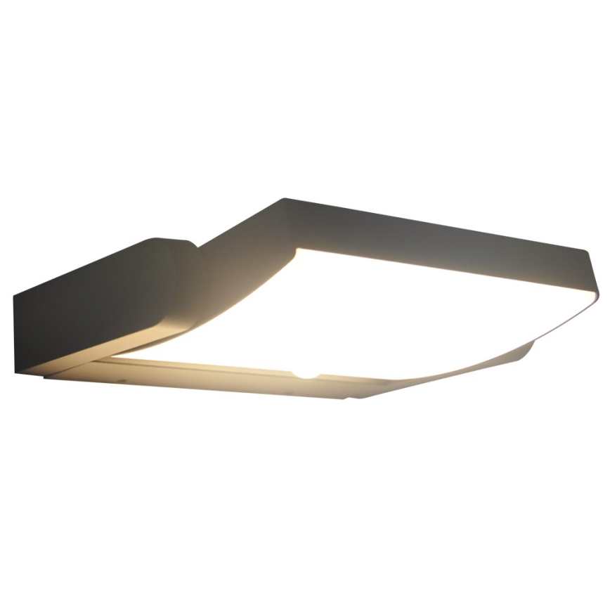 Brilagi - LED utomhusvägglampa med sensor ANKLE LED/18W/230V 3000K IP65 antracit