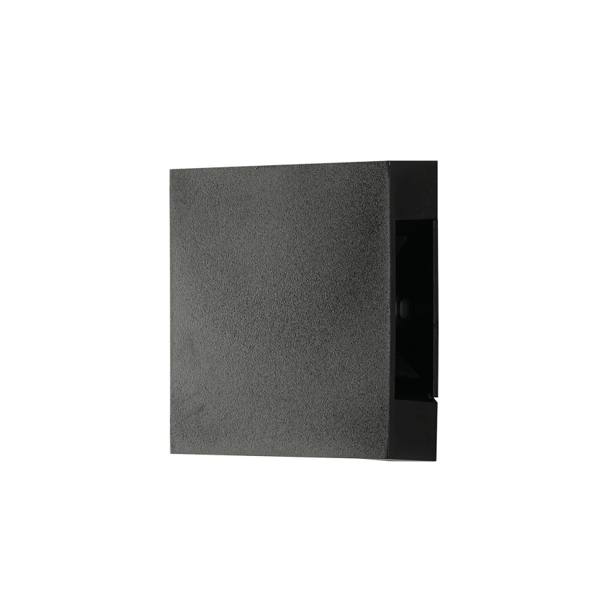 Brilagi - LED utomhusväggarmatur QUADRAY LED/4W/230V svart IP65