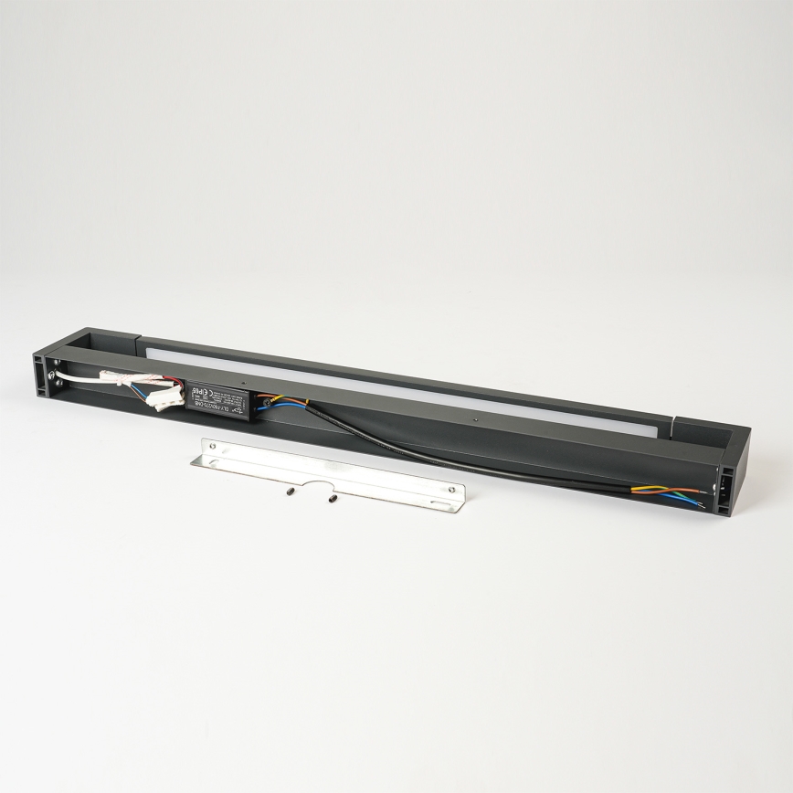 Brilagi - LED utomhusväggarmatur AQUA LINE LED/18W/230V 60 cm IP44 antracit CRI 90