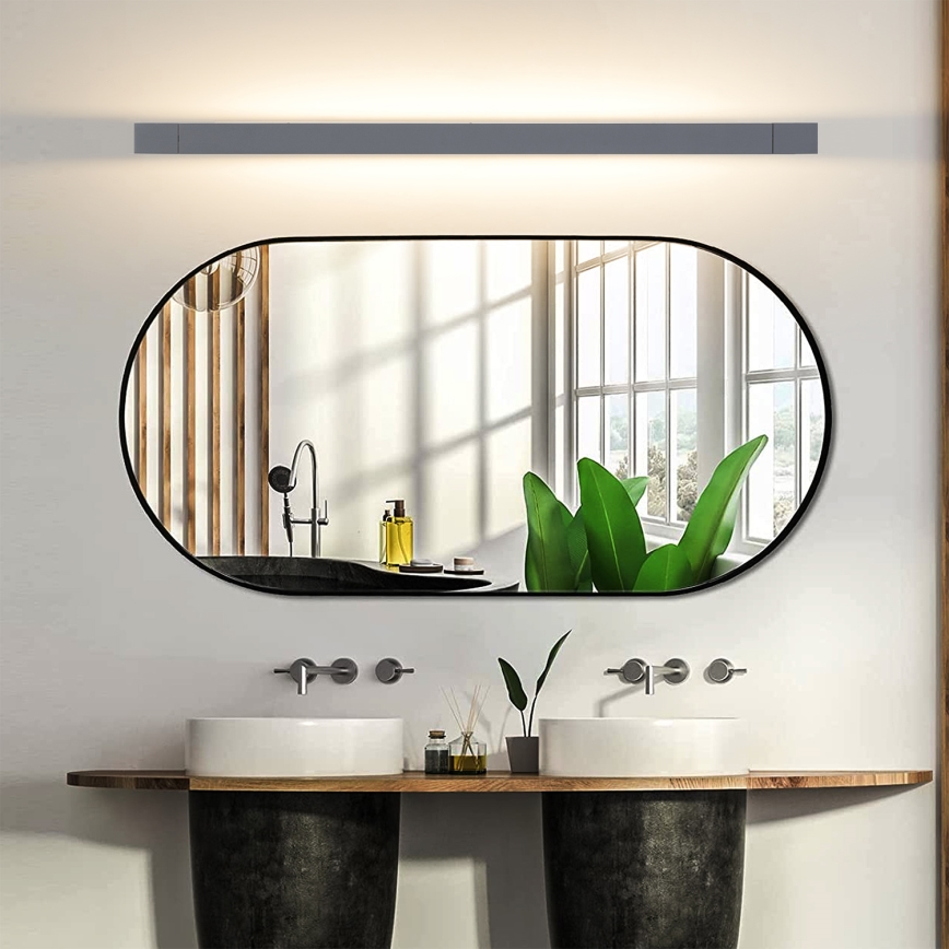 Brilagi - LED utomhusväggarmatur AQUA LINE LED/24W/230V 90 cm IP44 antracit CRI 90