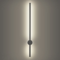 Brilagi - LED utomhusvägglampa AURA LED/12W/230V 4000K IP54 65 cm antracit