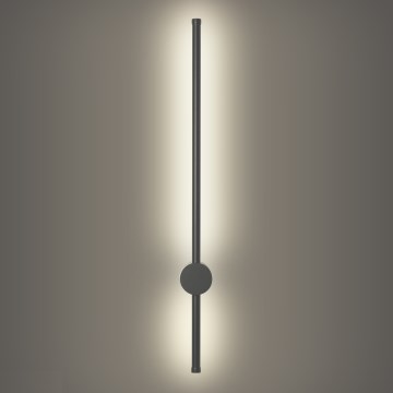 Brilagi - LED utomhusvägglampa AURA LED/12W/230V 4000K IP54 65 cm antracit