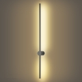 Brilagi - LED utomhusvägglampa AURA LED/20W/230V 3000K IP54 97 cm antracit