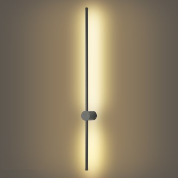 Brilagi - LED utomhusvägglampa AURA LED/20W/230V 3000K IP54 97 cm antracit