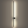 Brilagi - LED utomhusvägglampa AURA LED/20W/230V 4000K IP54 97 cm svart