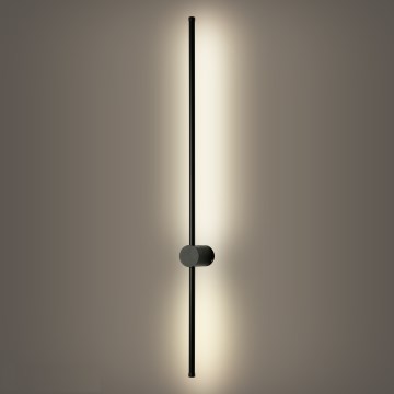 Brilagi - LED utomhusvägglampa AURA LED/20W/230V 4000K IP54 97 cm svart