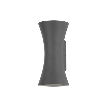 Brilagi - LED Utomhusvägglampa BICON LED/10W/230V antracit IP44