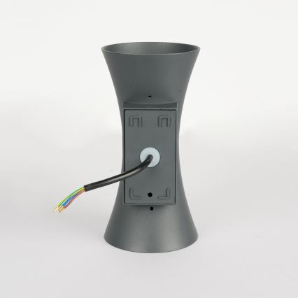 Brilagi - LED Utomhusvägglampa BICON LED/10W/230V antracit IP44