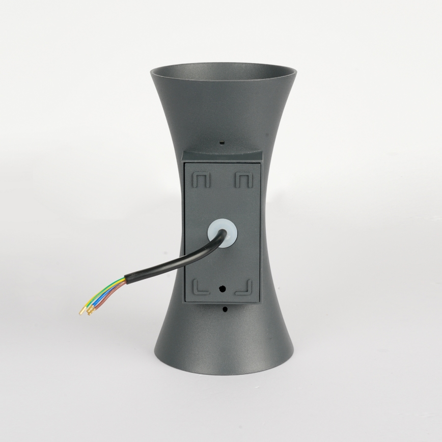 Brilagi - LED Utomhusvägglampa BICON LED/10W/230V antracit IP44