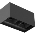 Brilagi - LED utomhusvägglampa DOUBLE CUBE LED/12W/230V antracit IP65