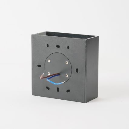Brilagi - LED-utomhusvägglampa DOUBLERAY LED/4W/230V antracit IP65
