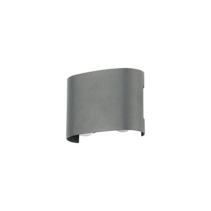 Brilagi - LED Utomhusvägglampa FLAREBOX LED/4W/230V antracit IP65