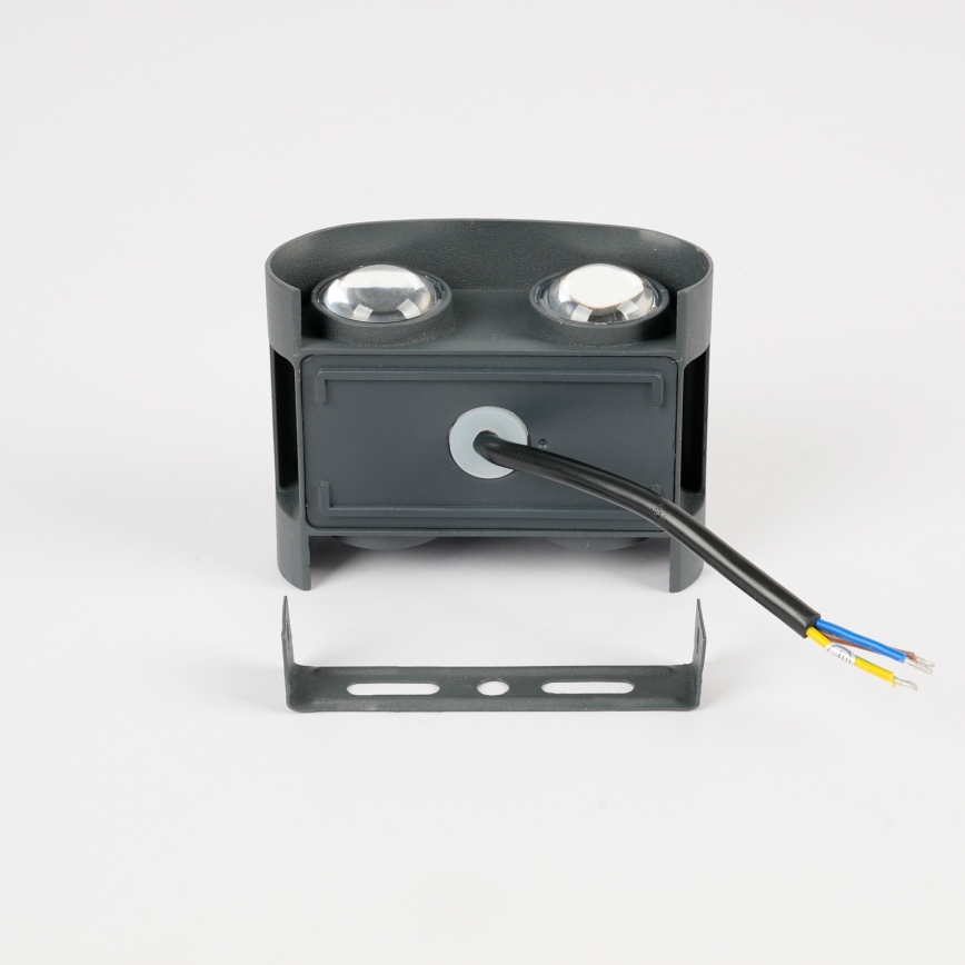 Brilagi - LED Utomhusvägglampa FLAREBOX LED/4W/230V antracit IP65