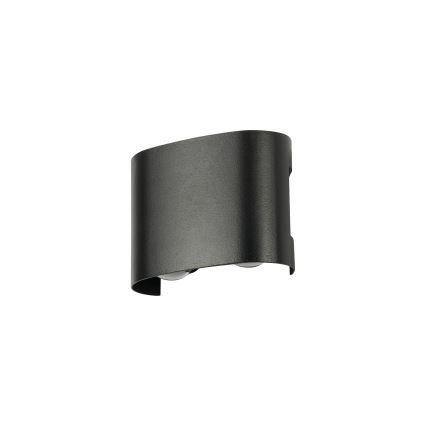 Brilagi - LED utomhusvägglampa FLAREBOX LED/4W/230V svart IP65